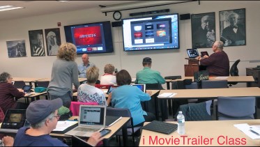 iMovie Trailer Class at Mac Club 1-10-18
