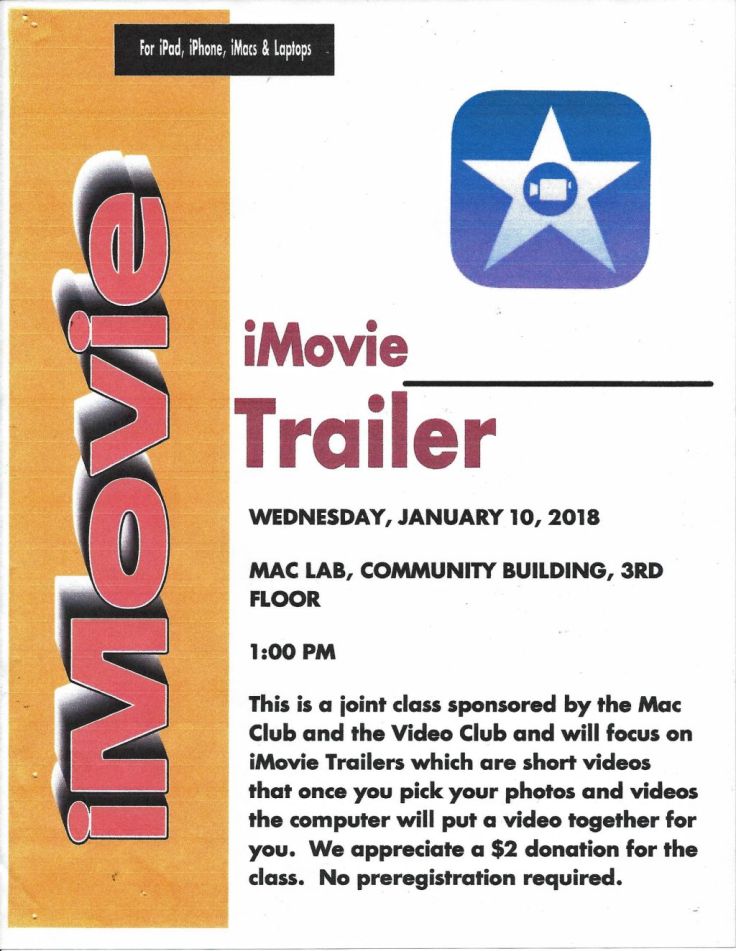 iMovie Trailers Class 1-10-18-sm