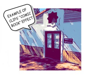 Clips Comic Book Effect