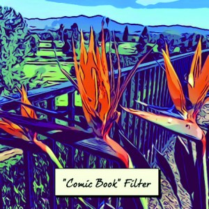 comic book filter