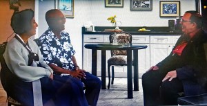 Pearl & Yung Lee with Steve Savlov