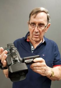 Tom Nash with new camcorder 10-27-19-ex-sm